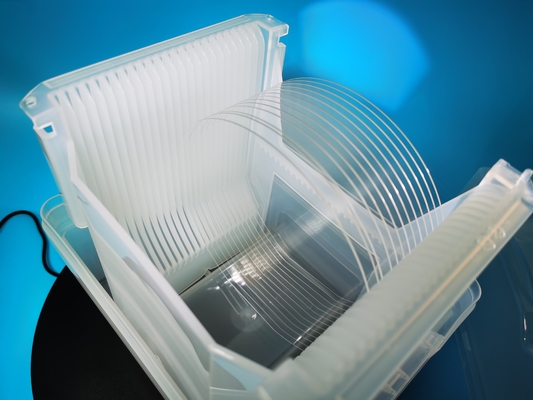 Goede prijs Al2O3 6 Duim de Inkepings Hoge Precisie van Sapphire Window Substrates Wafer DSP online