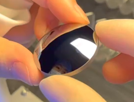 Goede prijs Aangepast Enig Crystal Silicon Windows Wafer Substrate Demo Monocrystalline Silicon Lens online