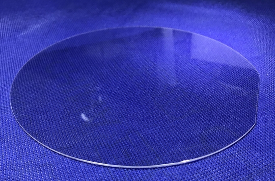 Goede prijs Cirkel Transparante Sapphire Optical Windows Quartz Customized Sapphire Lens Wafer With Hole online