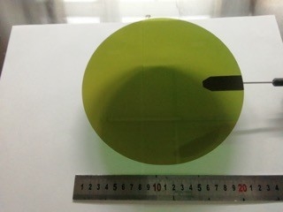 Goede prijs 8 duim 200mm n-Type het Substraat van het Wafeltjecrystal ingots van het Siliciumcarbide sic online