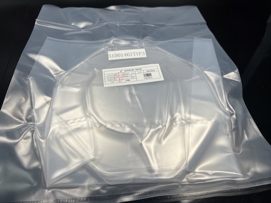 Goede prijs C-vlakke Al2O3 99,999% Sapphire Single Crystal Wafer Carrier-Substraat 8inch Dia200mm online