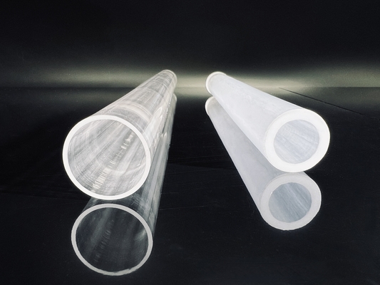 Goede prijs De Buis van het het Instrumentenkwarts van datatransportbesturingsapphire tube rods protective insulating online