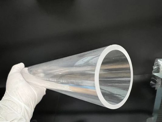 Goede prijs De hoge Transparante hoge hardheid van Hardheidssapphire tube anti-scratch tube shape online