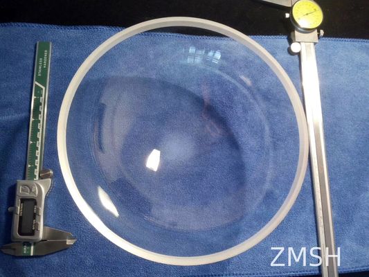 Goede prijs Eenkristallige Al2O3 saffierkoepels Impact UV-weerstand saffierhalfrond online