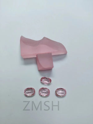 Goede prijs Coral / Rose Pink Sapphire Raw / Roughgem Crystal Lab gemaakt voor sieraden accessoires online