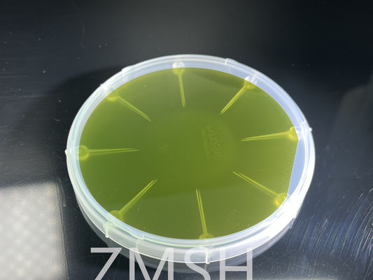 Goede prijs Semi-isolatieve 3 inch Silicon Carbide Wafer 4H N-type CVD-oriëntatie 4.0°±0.5° online