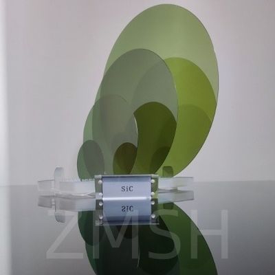 Goede prijs SiC Wafer 4H N-type Silicon Carbide kwaliteit 2 inch 4 inch 6 inch 8 inch DSP aangepast online