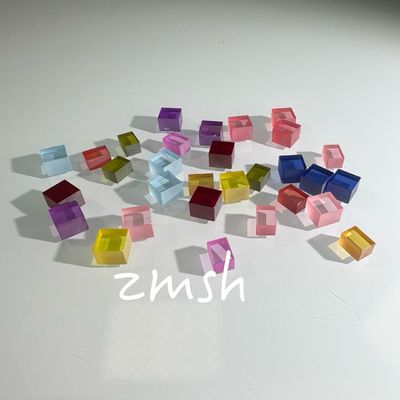 Goede prijs Kunstmatige verbouwing Gedoopte kleur Safir AL2O3 Op maat gemaakte CZ-methode Ruby Blue Padparadscha online