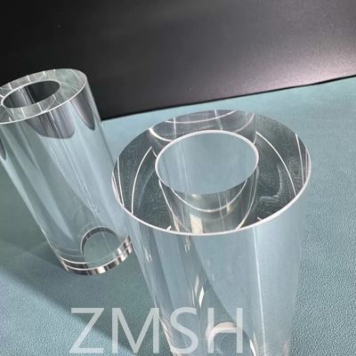 Goede prijs Sapphire Tube OD50mm ID25.4mm Lengte 100mm AL2O3 C-Axis KY Methode Mohs 9.0 Aanpassing online
