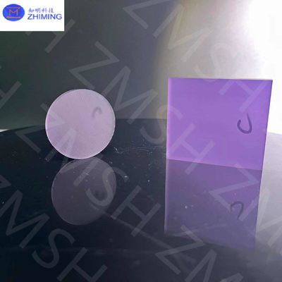 Goede prijs violet paars saffier ruw edelsteen synthetisch saffier edelsteen kunstmatig gekleurd saffier online