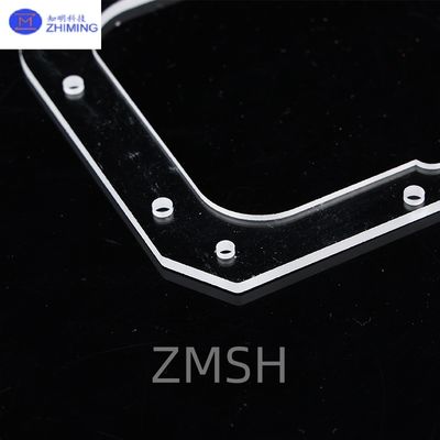 Goede prijs UV / IR Grade Quartz Through Hole Plates Custom Cut High Temperature Chemical online