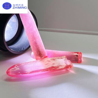 Vlam-fusie Saffiriekristal (Morgan Pink) Juwelen edelstenen Horlogeonderdelen