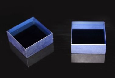 Goede prijs 10x10mmt rood Groenachtig blauw Saffierblok, het Gesmeerde Kunstmatige Blok van het Saffierkristal online