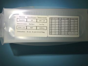 Goede prijs 2 duimdsp SSP het Wafeltje van het Galliumnitride Epitaxial Malplaatjes van een de Substratengan van de Assaffier online