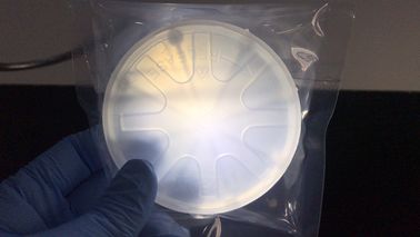 Goede prijs Kleurloze Transparante van de het Wafeltje Hoge Zuiverheid van het Siliciumcarbide van het het Siliciumcarbide de Wafeltjeslens sic online