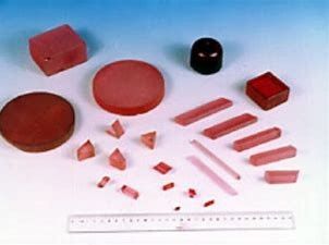 Goede prijs Hoge Frequentieal2o3 Ti Gesmeerde Sapphire Crystal For Laser Device online