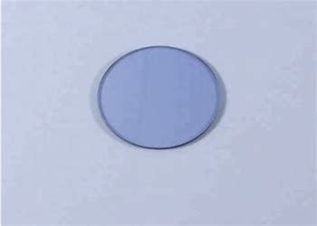 Goede prijs Al2o3 Synthetische Robijn Gekleurde Titanium Gesmeerde van het de saffierglas van Sapphire For Optical Blue blauwe de saffiervensters online