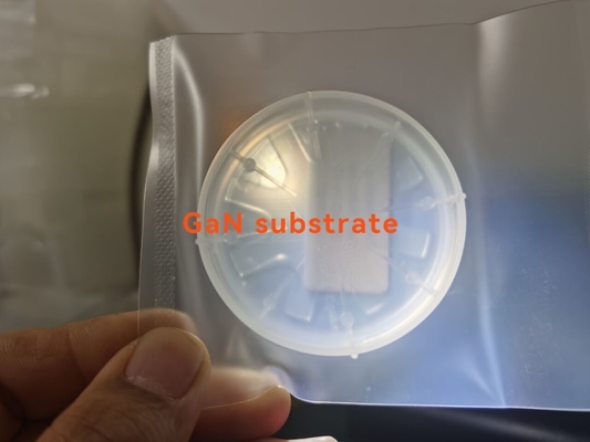 Goede prijs FSS AlN van 4inch Dia100mm GaN Template NPSS Malplaatjealgan/gan HEMT wafeltjes online