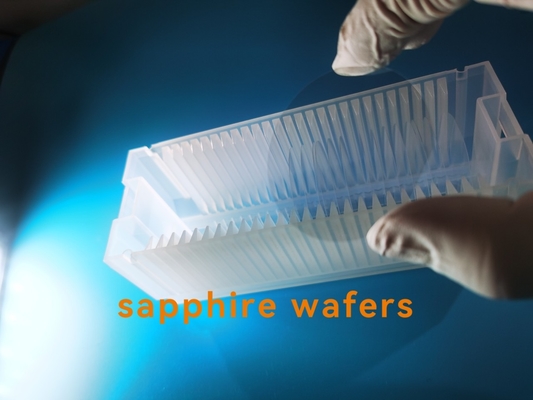 Goede prijs 500um het Vliegtuig van Sapphire Wafers Substrate C voor Epitaxial Groei online
