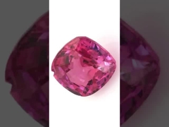 Coral / Rose Pink Sapphire Raw / Roughgem Crystal Lab gemaakt voor sieraden accessoires