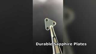 Aangepaste saffierplaat met gaten